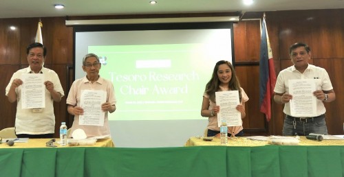 DOST-FPRDI LAUNCHES THE TESORO RESEARCH CHAIR AWARD